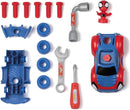 SMOBY Spiderman Tool Box for kids, Fun Build Create-6