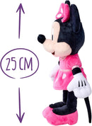 Disney Official Minnie Mouse Plush Toy, 25cm-6