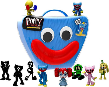 Poppy Playtime  10 Figures Minifigure Collector Case Set Featuring Huggy Wuggy - 0
