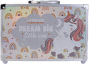  Girls makeup gift set with Lip Smacker beauty train case and accessories
