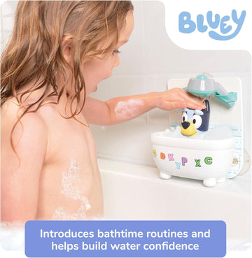 Toomies Shower & Scrub Bluey, Bath Toy for Toddlers - 0