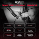 Beast Gear Skipping Rope, Steel Speed Fitness Jump Ropes-10