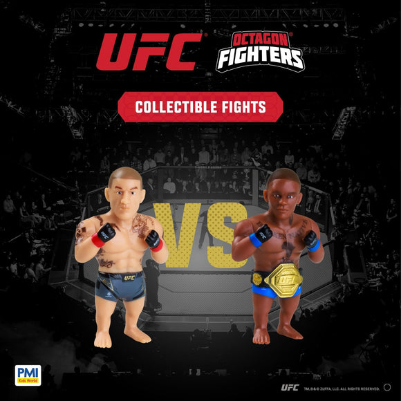 UFC Octagon Fighters Collectible Fights Series 8 Figure 4 Fights Set