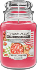 Yankee Candle Home Inspiration Sugared Strawberries Large Jar Candle