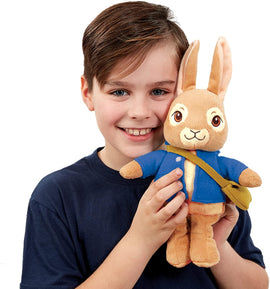 Peter Rabbit Talking Soft Toy - Official Beatrix Potter Cuddly Bunny Rabbit by Rainbow Designs - 0