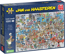 Jan van Haasteren The Bakery | Jigsaw Puzzle For Adults 1000 Pieces | 68 x 49cm Puzzle | Jumbo