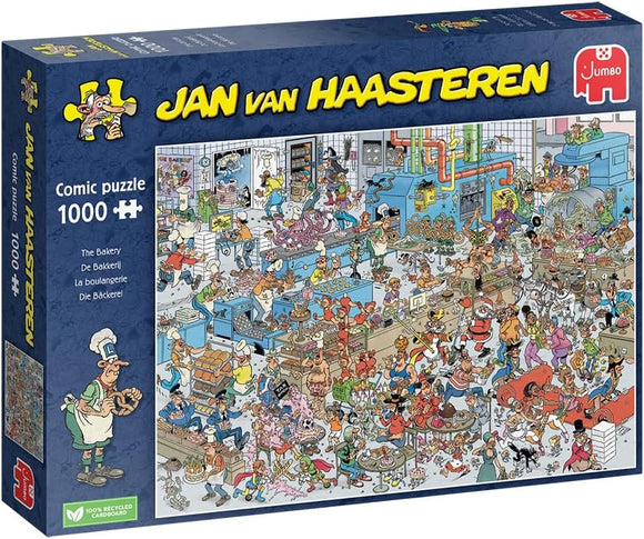 Jan van Haasteren The Bakery | Jigsaw Puzzle For Adults 1000 Pieces | 68 x 49cm Puzzle | Jumbo