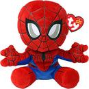  TY Spider-Man Marvel Beanie Baby soft plush collectible toy
