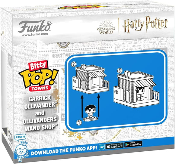 Funko Bitty POP! Towns Harry Potter - Garrick Olivander & Olivander's Wand Shop