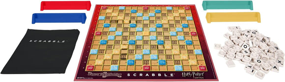 Scrabble Harry Potter Board Game, Crossword Strategy Game DAMAGED BOX