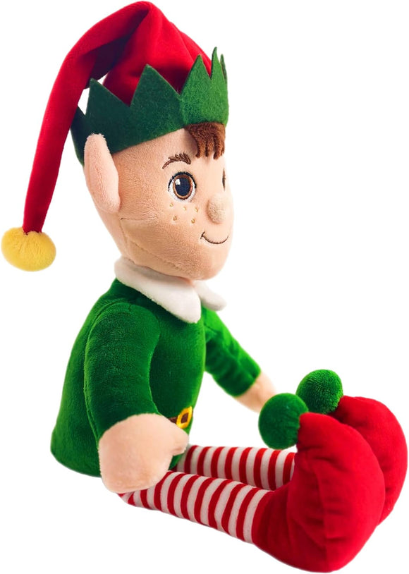 Keel Toys Dangly Green ELF 40cm Soft Toy