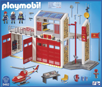 Playmobil 9462 City Action Fire Station with Fire Alarm - 0