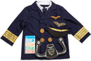 Melissa & Doug Pilot Role Costume Set (FFP) ,Blue-7