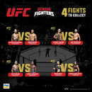 UFC Octagon Fighters Collectible Fights Series 8 Figure 4 Fights Set-3