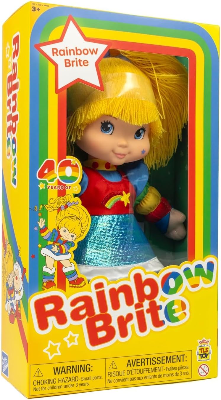 Rainbow Brite 12 inch Threaded Hair Plush Doll