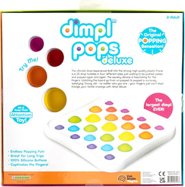 Fat Brain Toys Dimpl Pops Deluxe - The Ultimate Popping Experience, Kids & Adults - 0