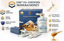 NAKI Manuka Honey UMF 15+ Single Serve 10 Sachets Snap Packs-5