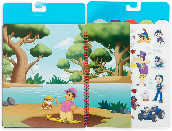  PAW Patrol creative sticker activity for fine motor skills and imagination
