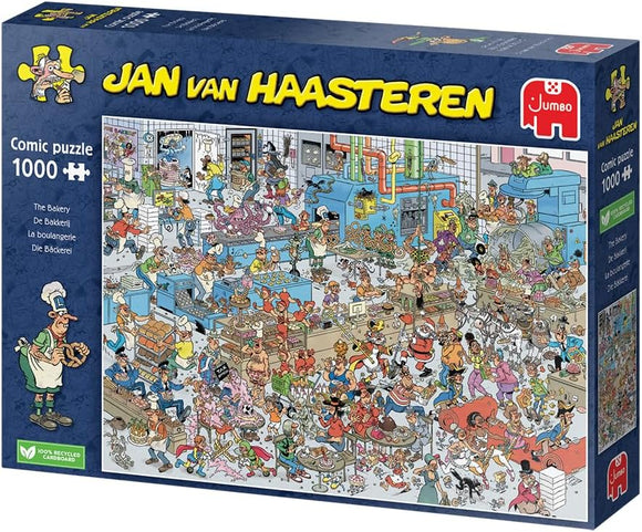 Jan van Haasteren The Bakery | Jigsaw Puzzle For Adults 1000 Pieces | 68 x 49cm Puzzle | Jumbo