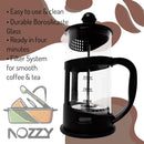 Nozzy French Press Coffee & Tea Maker 600ML-5