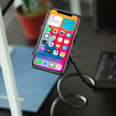 Lazy Arm Gooseneck Phone Holder - Flexible Bed Stand, 360 Adjustable Claw Grip for iPhone & Samsung - ThumbsUp!-7