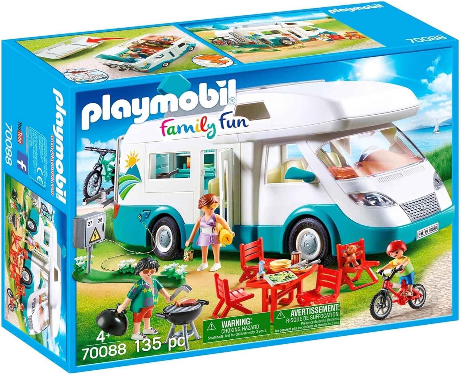 Playmobil 70088 Family Fun Family Camper 4+