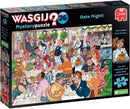 Wasgij Mystery 26, Date Night! - 1000 Piece Jigsaw Puzzles for Adults-1