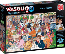 Wasgij Mystery 26, Date Night! - 1000 Piece Jigsaw Puzzles for Adults
