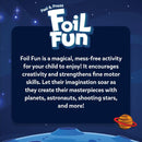 Skillmatics Foil Fun: Up in Space No Mess Art Kit-6