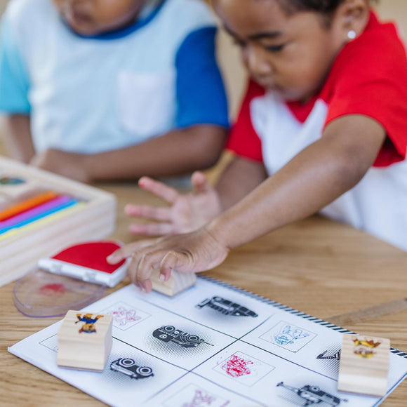 PAW Patrol wooden stamps activity set gift for kids