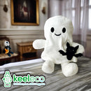 Keeleco  Halloween Pals - Skelton & Ghost Plush Toy - Missing Tag-5