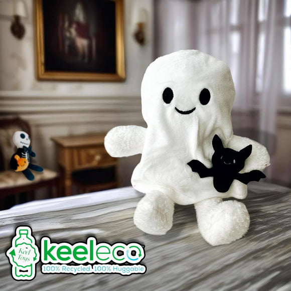 Keeleco  Halloween Pals - Skelton & Ghost Plush Toy - Missing Tag