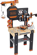 Smoby Black and Decker Kids Builder Workbench Pretend Play Toy Workbench with Tools-4