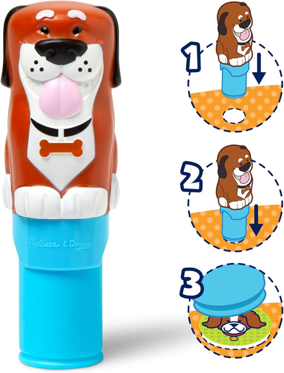 Melissa & Doug Sticker Wow!™ Dog Bundle 24-Page Activity Pad and Sticker Stamper