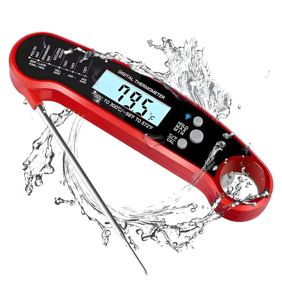  Nozzy instant read digital meat thermometer for cooking and BBQ
