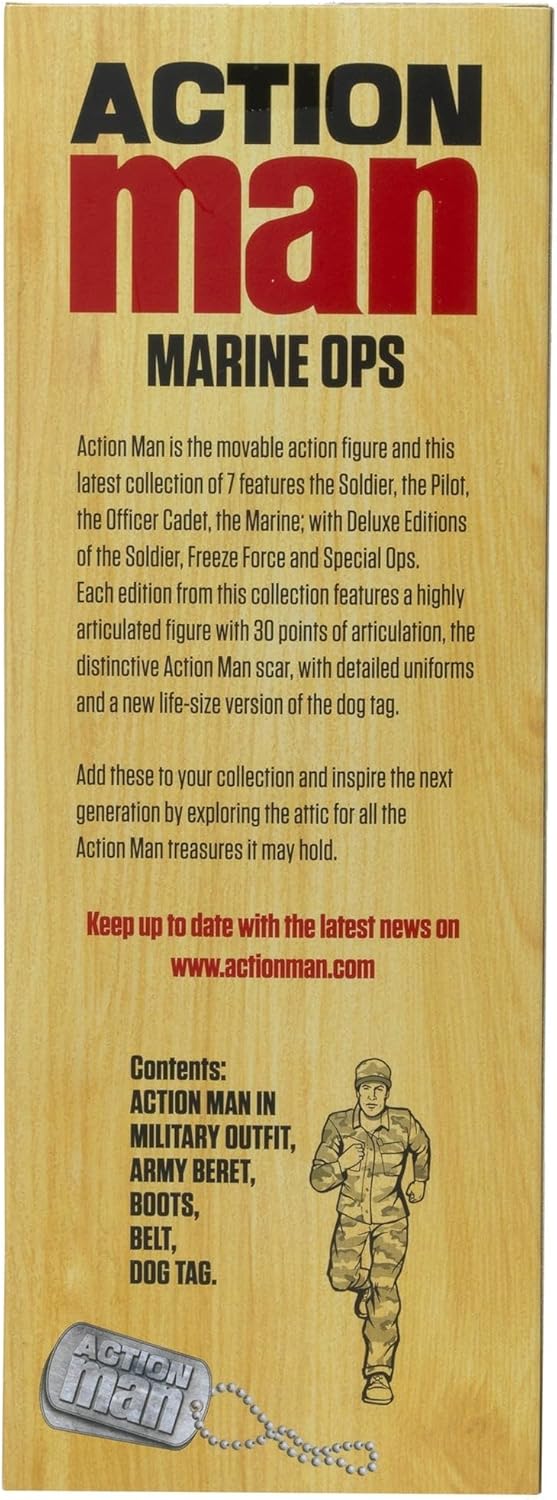 ACTION MAN Marine Ops 12" Action Figure