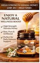 NAKI Manuka Honey Certified 100% New Zealand Honey UMF 25+ | MGO 1200 | 250 grams-4