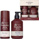 Superdry & Co Bergamot and Vetiver Body Duo gift set
