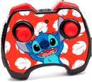 Front view of Disney Stitch RC Buggy with detailed character figure
