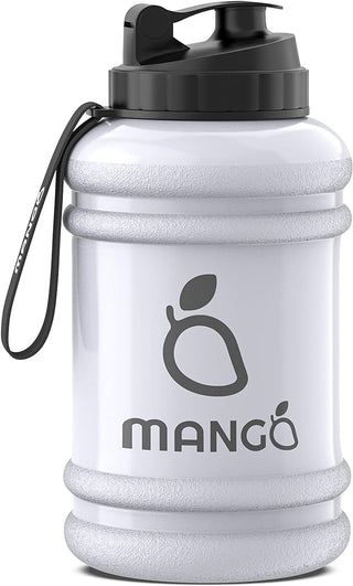 Buy clear MANGO 2.2L Water Bottle With Straw and Time Markings - BPA Free Xl Jug