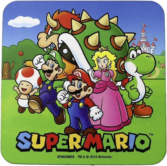  Super Mario gift set featuring Mario Luigi Princess Peach and other characters
