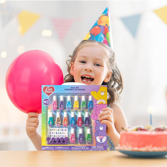 Care Bears 15 Piece Varnish Set for Young Girls