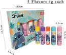 Disney Stitch Lip Balm Set  Set of 5 Fruity Flavoured Lip Balms-3