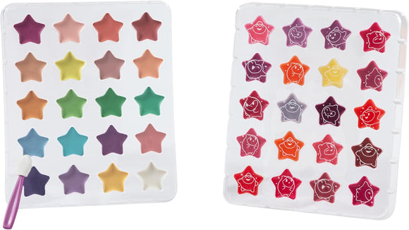 Disney Wish Makeup Traincase for Kids, 50+ Pieces Face Lips Nails Beauty Case