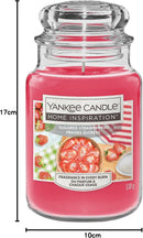  Sugared Strawberries strawberry scented candle by Yankee Candle
