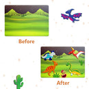Skillmatics Foil Fun - Dinosaurs, No Mess Art for Kids, Craft Kits & Supplies-6
