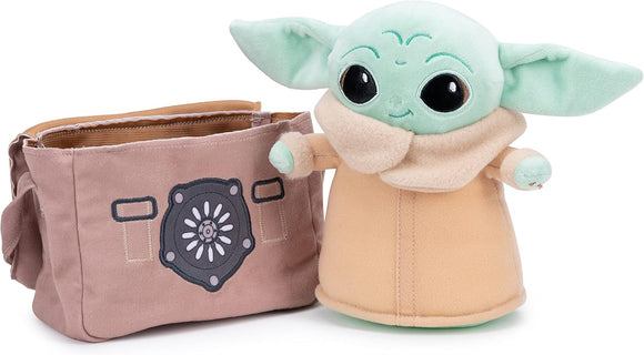 The Mandalorian The Child Grogu in Bag Plush Soft Toy 20cm