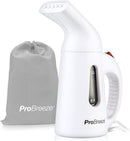 Pro Breeze® Garment Steamer 850 Watt. Compact and Portable Handheld Fabric Steamer with Ultra-Fast Heating Element and Travel Pouch-1
