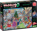 Jumbo Wasgij Christmas 19 Santa Dash 2 x 1000 Piece Jigsaw Puzzle-1