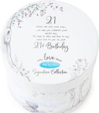 Me to You Tatty Teddy 21st Birthday Ceramic Mug in a Gift Box - Official Collection